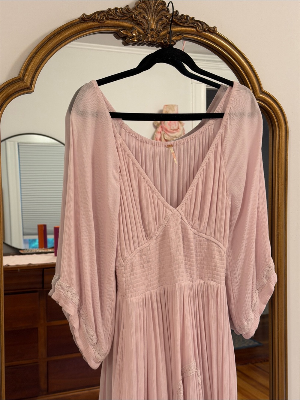 Free People Lilac Maxi Dress